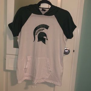 Cute Michigan state T-shirt hoodie!